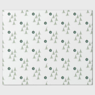 Winter Pines-cadeaupapier Cadeaupapier