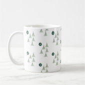 Winter Pines-cadeaupapier Koffiemok (Links)
