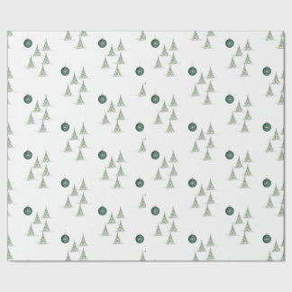 Winter Pines Gift Wrap Cadeaupapier