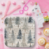 Winter Pines & Holiday Sentiments Papieren Bordje (Feest)