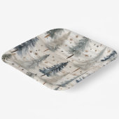 Winter Pines & Holiday Sentiments Papieren Bordje (Gebogen)