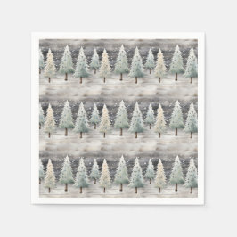 Winter Pines & Holiday Sentiments Servet