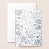 Winter Pines Kerstmis | Vakantiefoto Folie Kaarten (Met envelop)