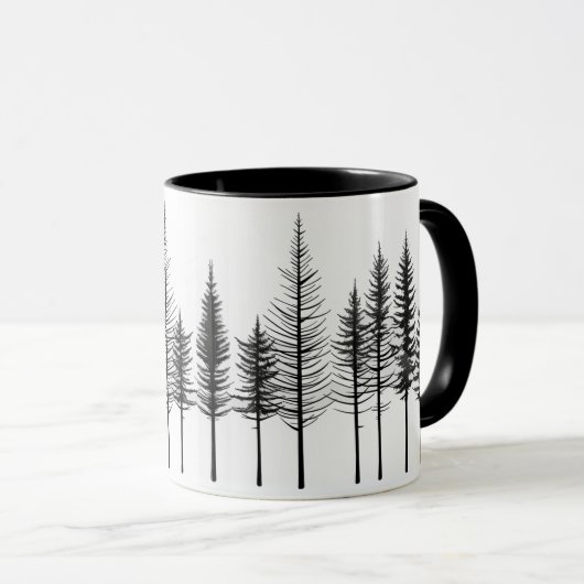 "Winter Pines Mok" Mok (Voorkant rechts)