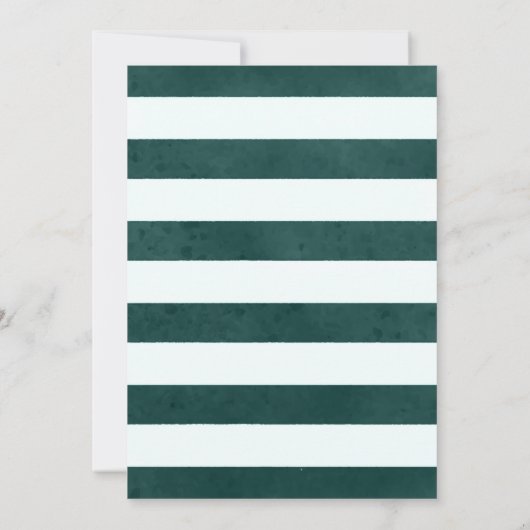 Winter Pinguin Baby shower Uitnodiging (Achterkant)