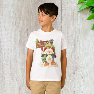 Winter Pinguïn & Bird Chillin Kerstvakantie T-shirt