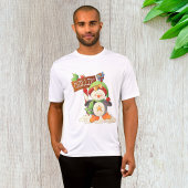 Winter Pinguïn & Bird Chillin Kerstvakantie T-shirt