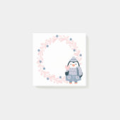 Winter Pinguïn Post-It Notities Post-it® Notes (Voorkant)