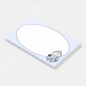 Winter Pinguïn Post-It Notities Post-it® Notes (Schuin)