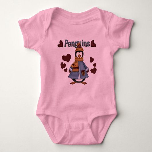 Winter Pinguïn Tshirts en geschenken (Voorkant)