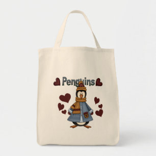 Winter Pinguïn Tshirts en geschenken Tote Bag