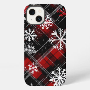 Winter Plaid iPhone 13 Hoesje