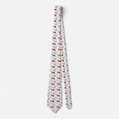 Winter Polar-Beer Kerstmis Stropdas (Voorkant)