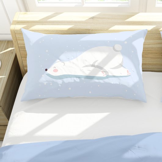 Winter Polar Beer kinderkamer slaapkamer decor Kussensloop