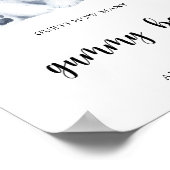 Winter Polar Beer - raden hoeveel gummy beren Poster (Hoek)