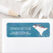 Winter Polar Beer Return Address Label (Insitu)