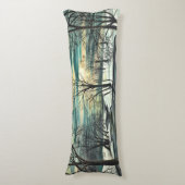 Winter Pond Body Pillow Lichaamskussen (Voorkant Verticaal)