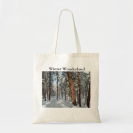 Winter Ponderosa Tote Bag