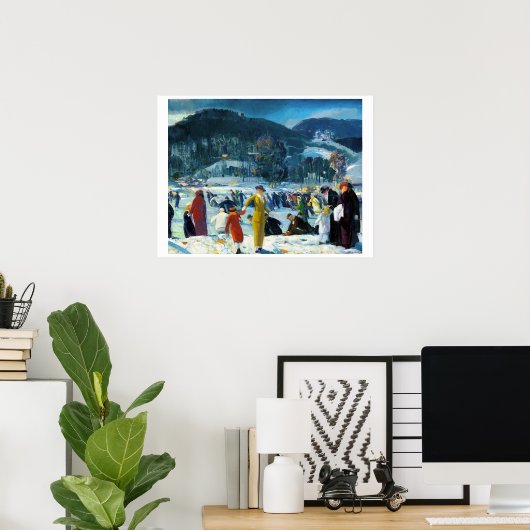 Winter Poster (Thuiskantoor)