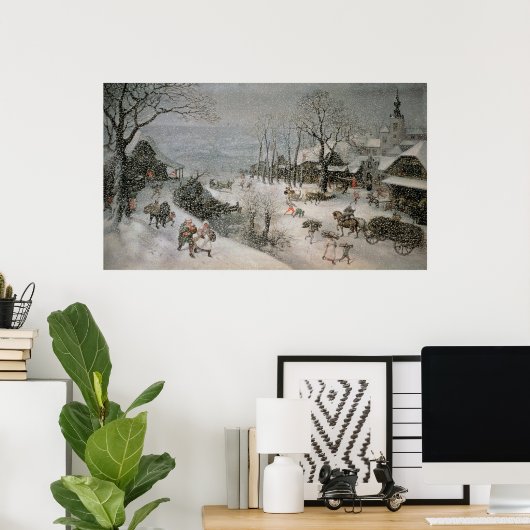 Winter Poster (Thuiskantoor)