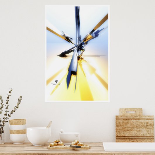WINTER POSTER (Keuken)