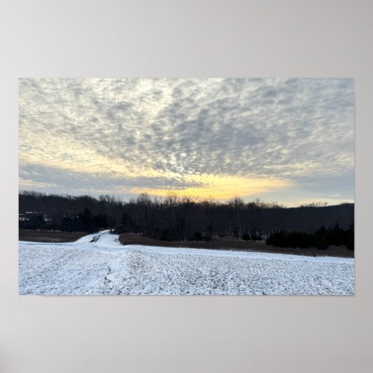 Winter-Poster Poster (Voorkant)
