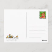 Winter Postoffice Briefkaart (Achterkant)