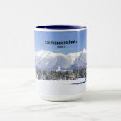 Winter Prairie San Francisco Peaks Flagstaff AZ Mok (Midden)