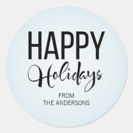 Winter Prettige feestdagen Sticker