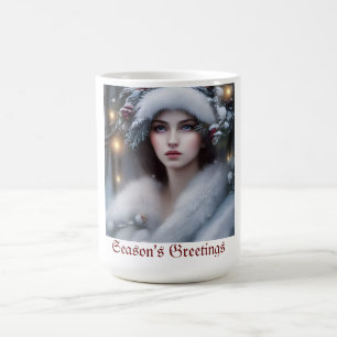 Winter Princess Custom Holiday Koffiemok