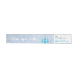 Winter Princess Party Return Address Labels