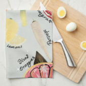 Winter Produce Guide Theedoek (Quarter Fold)