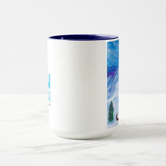 Winter Puppy Pals Mok (Midden)