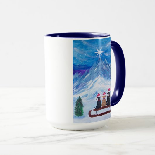 Winter Puppy Pals Mok (Voorkant rechts)