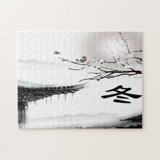 Winter Puzzle Legpuzzel (Horizontaal)