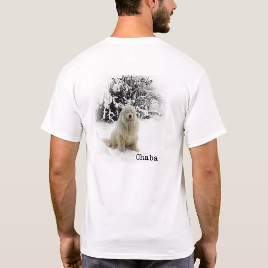 Winter Pyreneeën T-shirt (Achterkant)