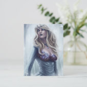 Winter Queen Briefkaart (Staand voorkant)