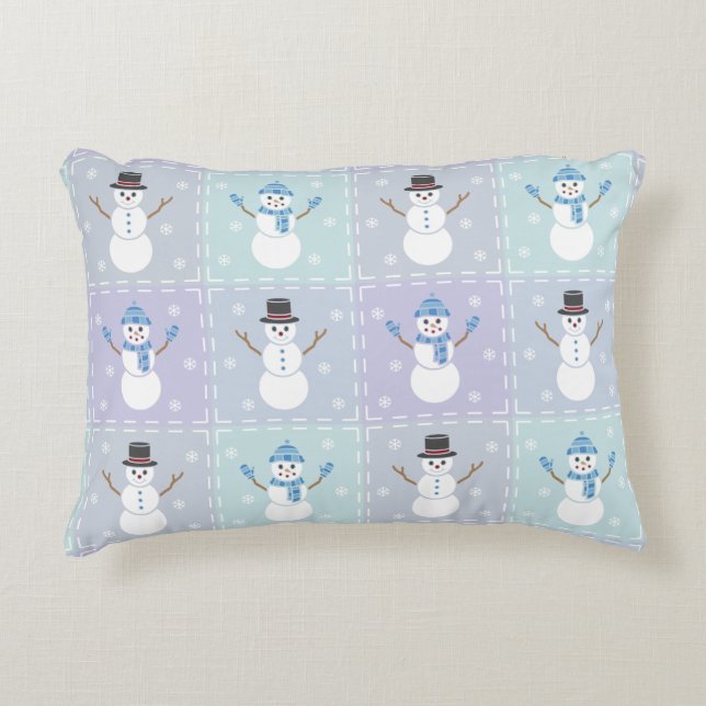 Winter Quilt accent kussen (Voorkant)