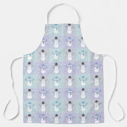 Winter Quilt All-Over Print Schort (Voorkant)