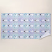 Winter Quilt Beach Towel Strandlaken (Voorkant)