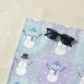 Winter Quilt Beach Towel Strandlaken (In situ)