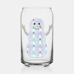 Winter Quilt Blikvorm Glas