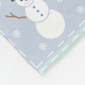 Winter Quilt Fleece Deken (Hoek)