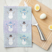Winter Quilt Kitchen Towel Theedoek (Quarter Fold)