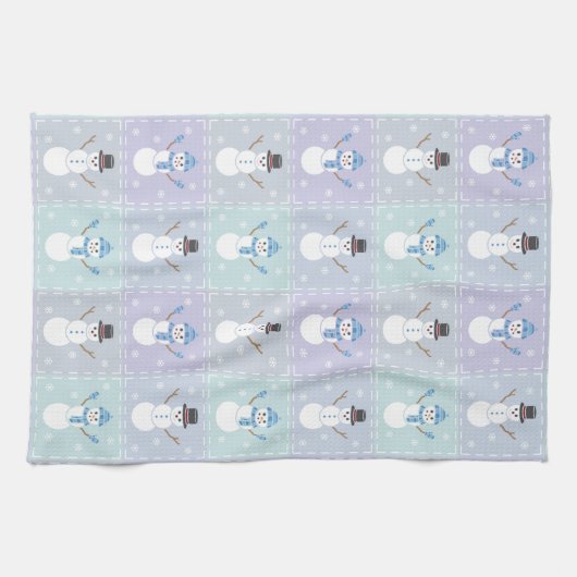 Winter Quilt Kitchen Towel Theedoek (Horizontaal)