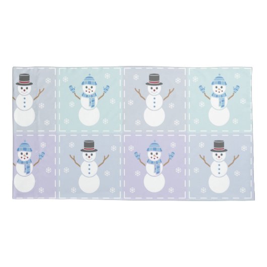 Winter Quilt Kussensloop (Achterkant)