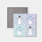 Winter Quilt Magnet (Voorkant / Achterkant)