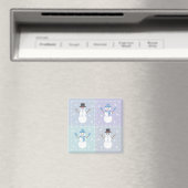 Winter Quilt Magnet (Insitu (Vaatwasser))