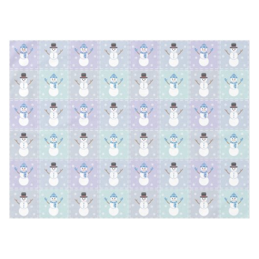 Winter Quilt Tafelkleed (Voorkant (Horizontaal))