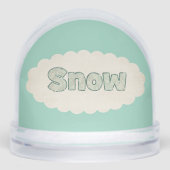 Winter quote schattige sneeuwvlok  look sneeuwbol (Voorkant)